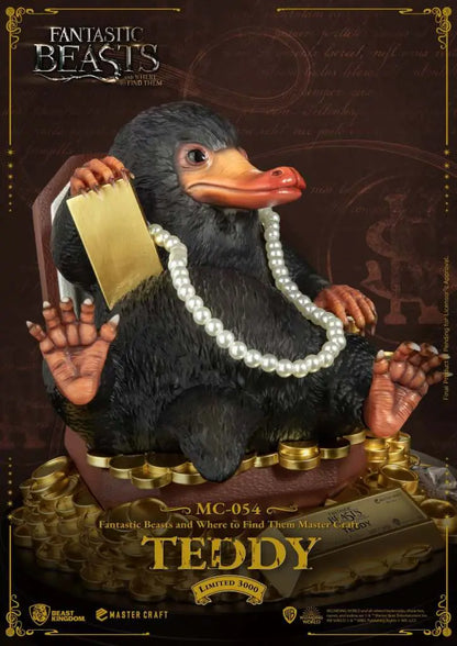 BEAST KINGDOM HP FANTASTIC BEAST TEDDY MASTER CRAFT STATUA 22 cm