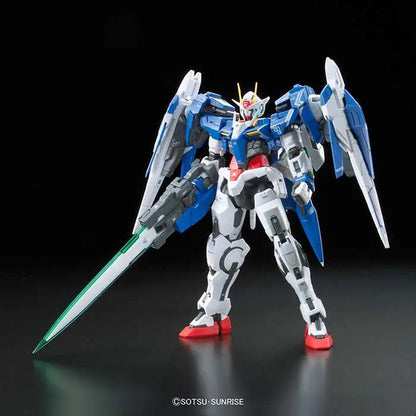 BANDAI RG OO RAISER + GNR 010 1/144 MODEL KIT 13 cm