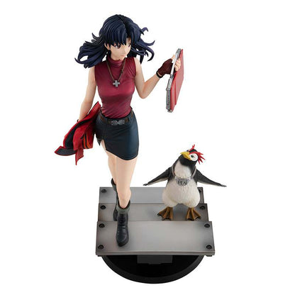 REBUILD OF EVANGELION GALS PVC STATUA MISATO KATSURAGI & PEN PEN 25 CM MEGAHOUSE