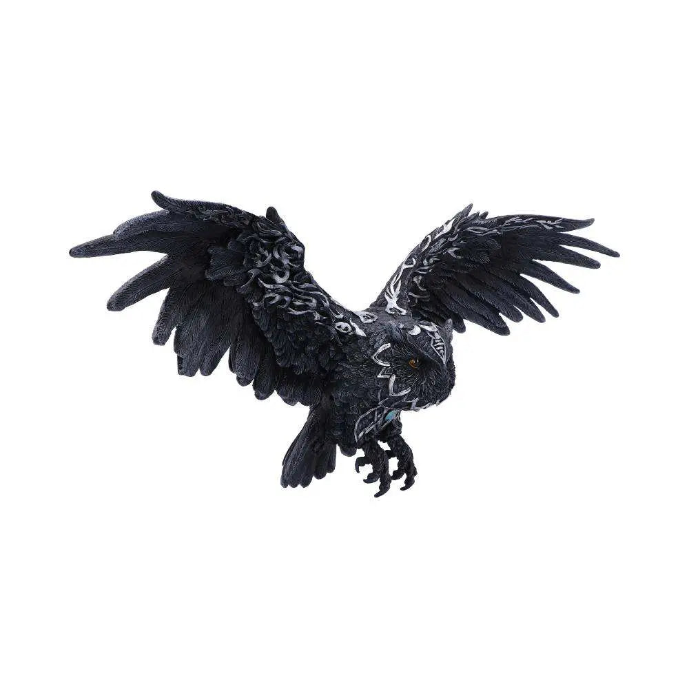 DARK FEATHER STATUE 55 CM