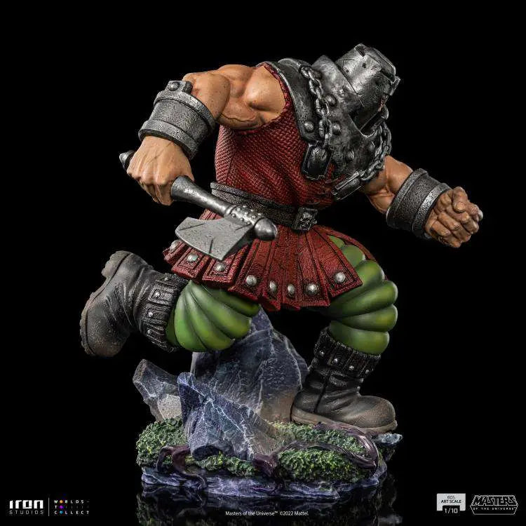 IRON STUDIOS - MASTERS OF THE UNIVERSE MOTU RAM-MAN 1/10 STATUA 17 cm