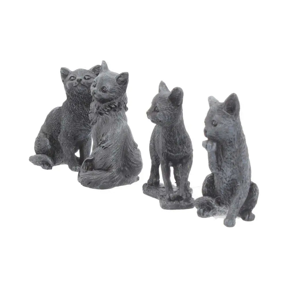 NEMESIS NOW LUCKY BLACK CATS MINI DISPLAY (24) MINI FIGURA