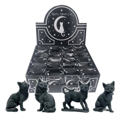 NEMESIS NOW LUCKY BLACK CATS MINI DISPLAY (24) MINI FIGURA