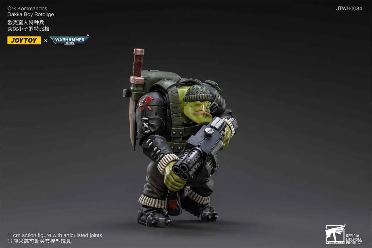 JOYTOY - WARHAMMER WH40K ORK KOMMANDOS DAKKA BOY ROTBILGE ACTION FIGURE