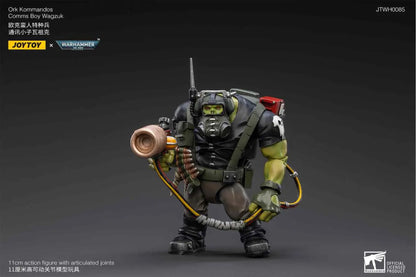 JOYTOY - WARHAMMER WH40K ORK KOMMANDOS COMMS BOY WAGZUK ACTION FIGURE
