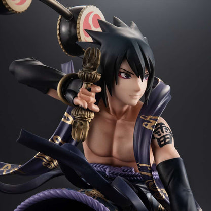MEGAHOUSE SASUKE - NARUTO SHIPP THUNDER GOD GEM STATUA 28 cm