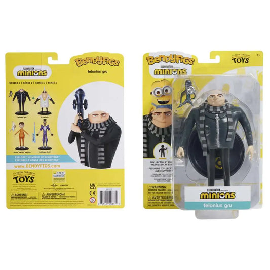 MINIONS FELONIOUS GRU BENDYFIG