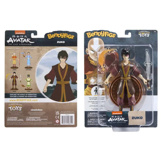 AVATAR THE LAST AIRBENDER ZUKO BENDYFIG