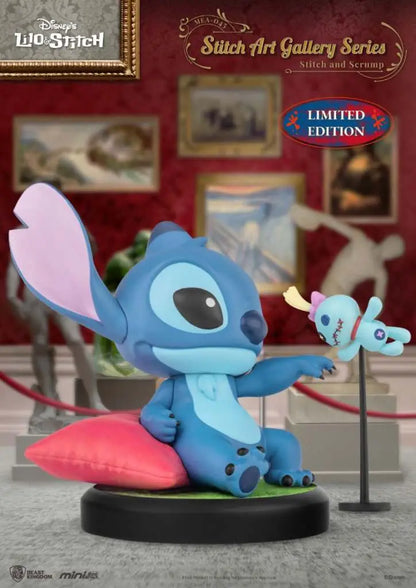 BEAST KINGDOM - STITCH MINI EGG STITCH ART GALLERY SET (6+1) MINI FIGURA 7 cm