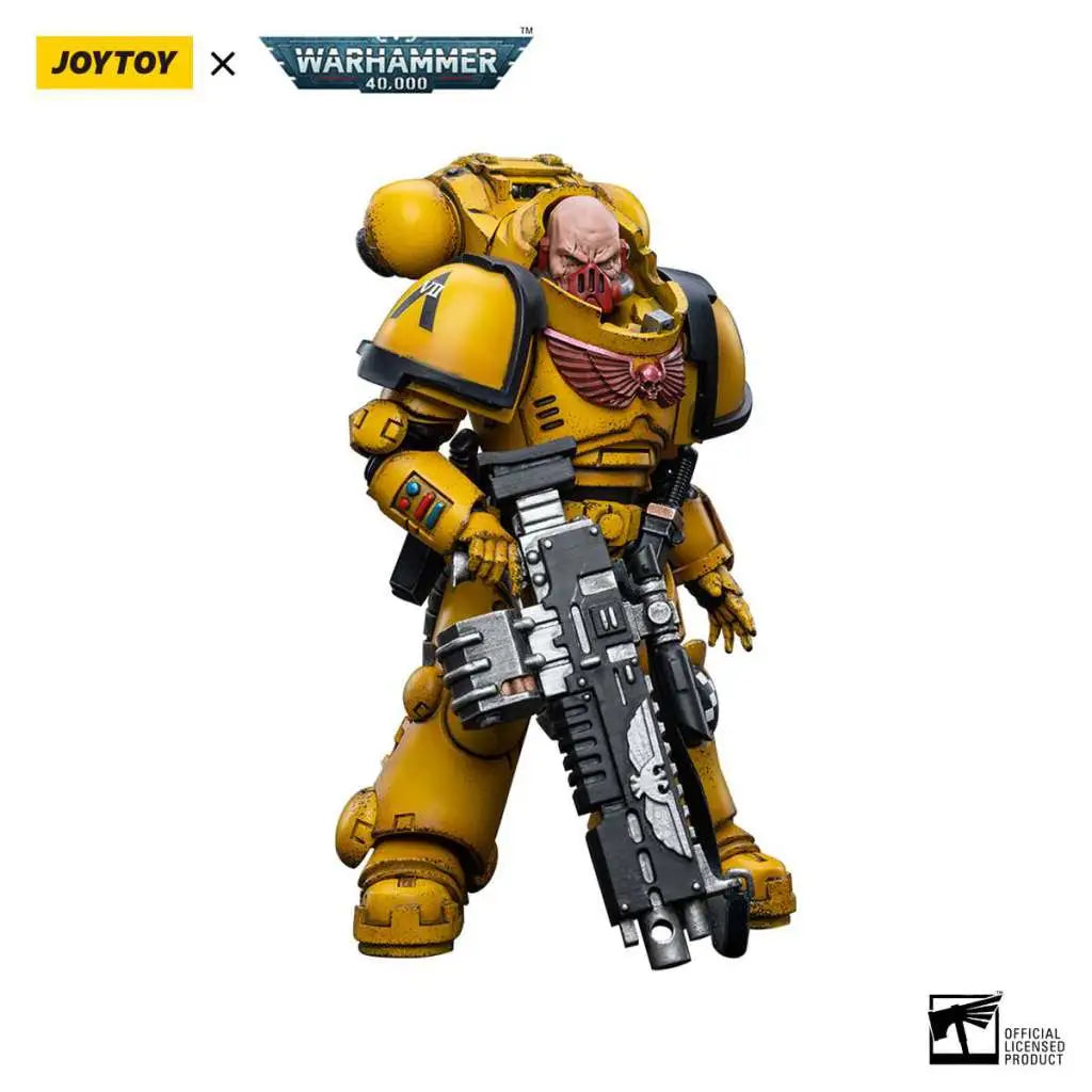 JOYTOY - WARHAMMER WH40K IMPERIAL FISTS HEAVY INTERCESSORS2 ACTION FIGURE 12 cm