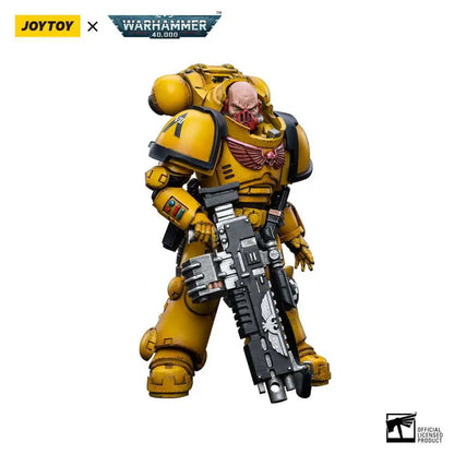 JOYTOY - WARHAMMER WH40K IMPERIAL FISTS HEAVY INTERCESSORS2 ACTION FIGURE 12 cm