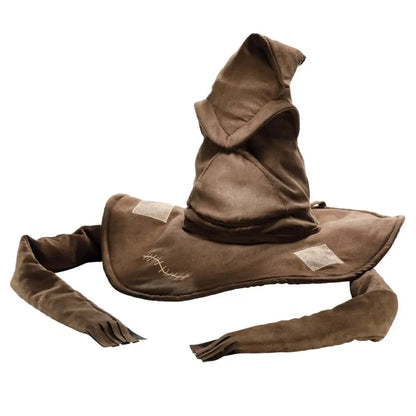 NOBLE COLLECTIONS HP ELECTRONIC INTERACTIVE SORTING HAT REPLICA 40 cm