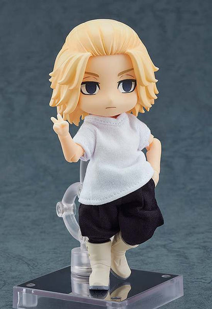 TOKYO REVENGERS NENDOROID FIGURA BAMBOLA MIKEY 14 CM ORANGE ROUGE
