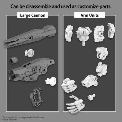 BANDAI RG OP PARTS SET 11 LAE CAN/ARM 1/144 MODEL KIT 30MM