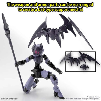 BANDAI 30MM EXM-E7R SPINATIA REAPER TYPE 1/144 MODEL KIT 12 cm