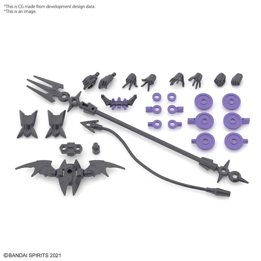 BANDAI 30MS SIS-D00 NEVERLIA COLOR MODEL KIT 12 cm