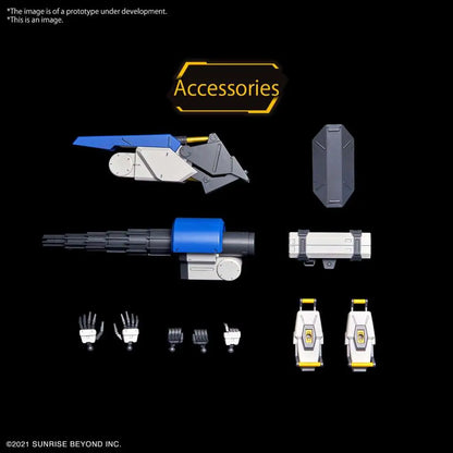 BANDAI HG MAILES BYAKUCHI DRILL & CLAW ARM 1/72 MODEL KIT 10 cm