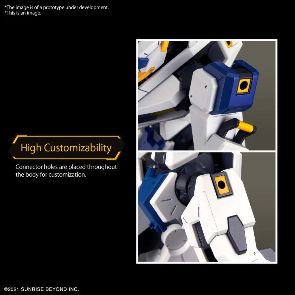BANDAI HG MAILES BYAKUCHI DRILL & CLAW ARM 1/72 MODEL KIT 10 cm