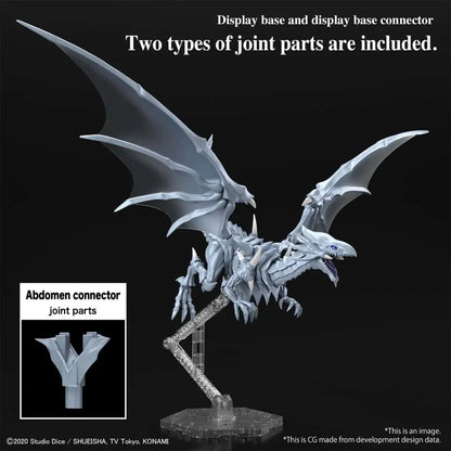 BANDAI RISE AMP BLUE EYES WHITE DRAGON MODEL KIT 16 cm