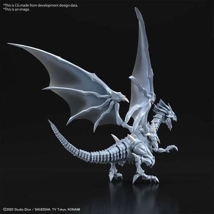 BANDAI RISE AMP BLUE EYES WHITE DRAGON MODEL KIT 16 cm
