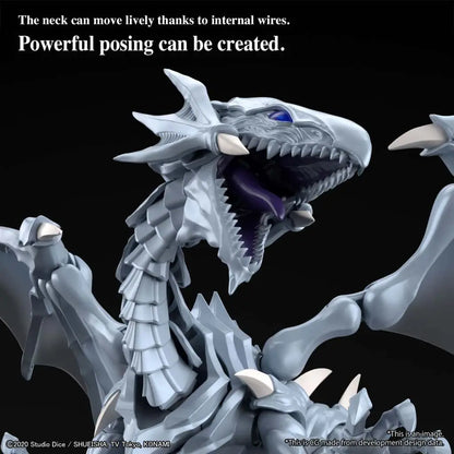BANDAI RISE AMP BLUE EYES WHITE DRAGON MODEL KIT 16 cm