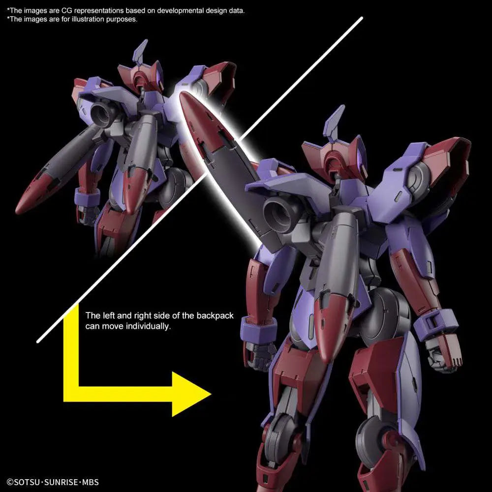 BANDAI HG BEGUIR-PENTE 1/144 MODEL KIT 12 cm