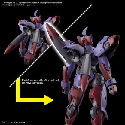 BANDAI HG BEGUIR-PENTE 1/144 MODEL KIT 12 cm