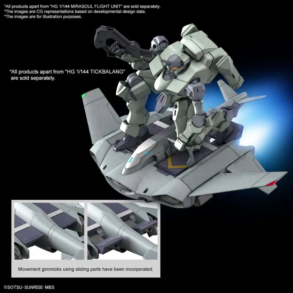 BANDAI HG TICKBALANG 1/144 MODEL KIT 12 cm