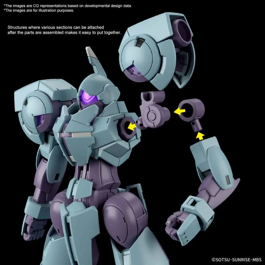 BANDAI HG HEINDREE 1/144 MODEL KIT 12 cm
