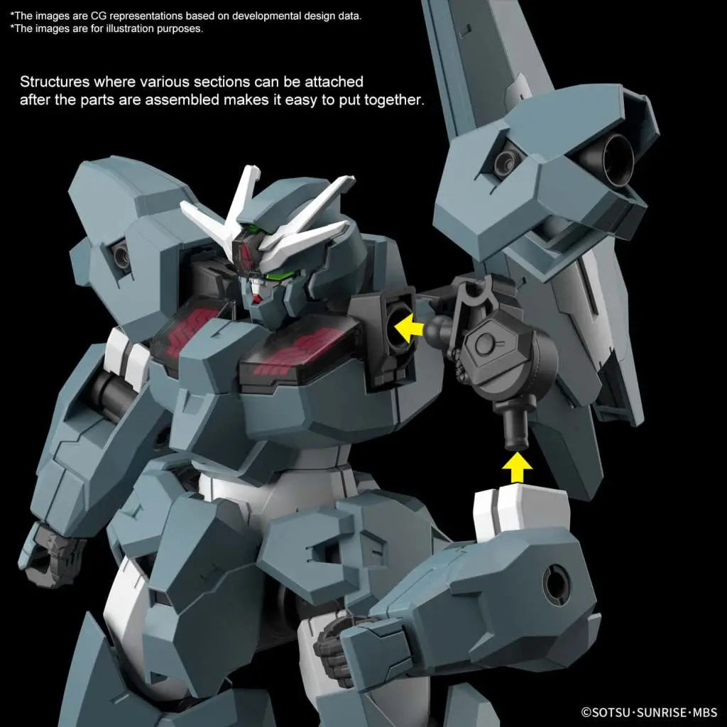 BANDAI - GUNDAM HG LFRITH UR 1/144 MODEL KIT 12 cm