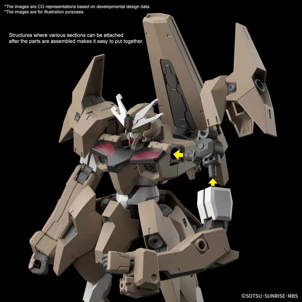 BANDAI - GUNDAM HG LFRITH THORN 1/144 MODEL KIT 12 cm