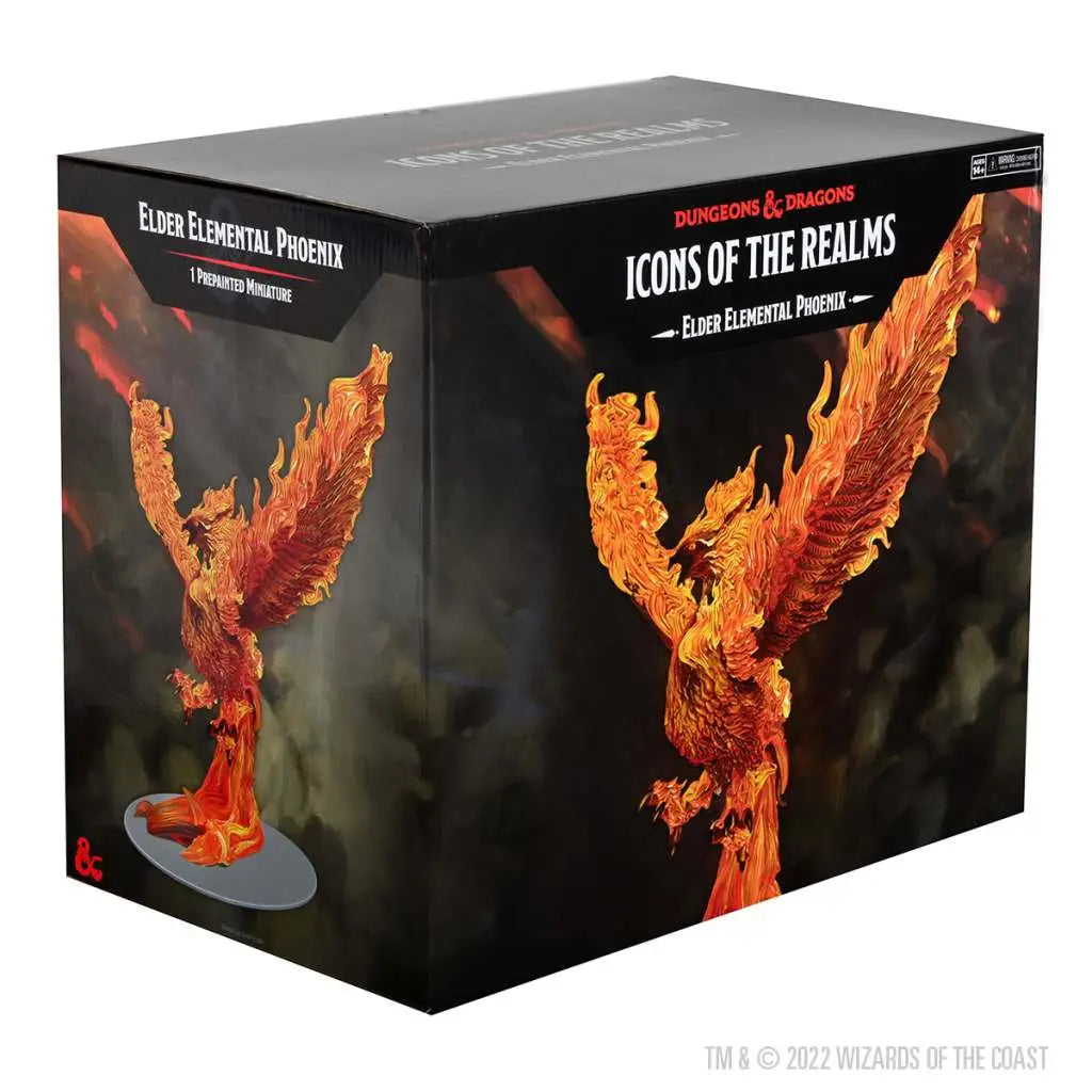 WIZKIDS D&D IOTR ELDER ELEMENTAL PHOENIX MINI FIGURA
