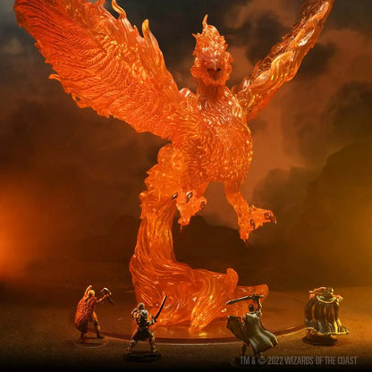 WIZKIDS D&D IOTR ELDER ELEMENTAL PHOENIX MINI FIGURA