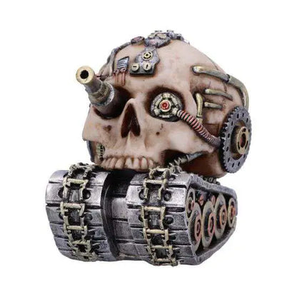 NEMESIS NOW TECHNO TANK STEAMPUNK SKULL FIG FIGURA 16 cm