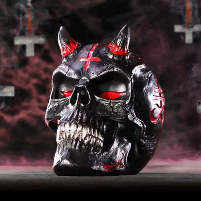 NEMESIS NOW JAMES RYMAN INFERNAL SKULL FIG FIGURA 20 cm