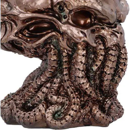 JAMES RYMAN BRONZE CTHULHU SKULL FIG