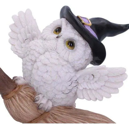 NEMESIS NOW SNOWY FLIGHT OWL FIG FIGURA 13.5 cm