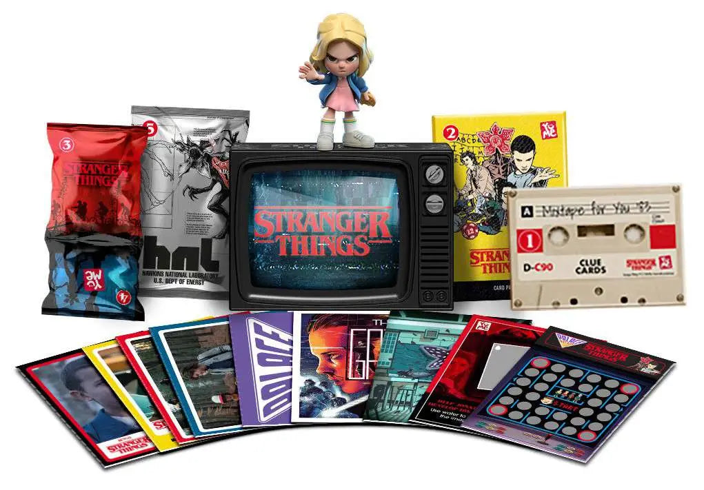 YUME STRANGER THINGS - UPSIDE DOWN CAPSULE SERIES 1 - DISPLAY (12 UNITS) MINI FIGURA