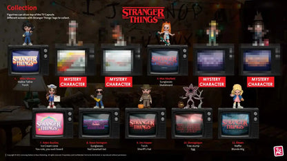 YUME STRANGER THINGS - UPSIDE DOWN CAPSULE SERIES 1 - DISPLAY (12 UNITS) MINI FIGURA