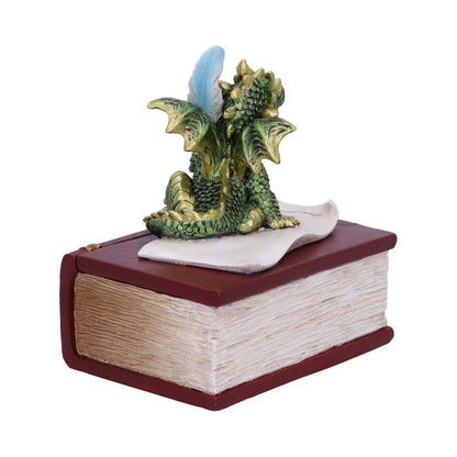 THE SCRIBE DRAGON TRINKET BOX