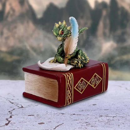 THE SCRIBE DRAGON TRINKET BOX