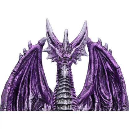 DRAGON FIGURINE PORFIRIO PURPLE