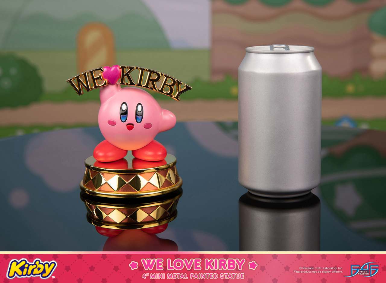 WE LOVE KIRBY METAL STATUE