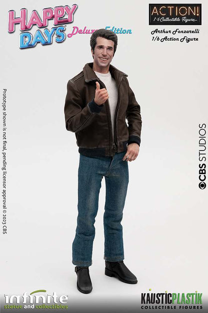 FONZIE HAPPY DAYS W/JUKE-BOX 1/6 AF DLX