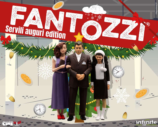 FANTOZZI FAMIGLIA SERVILI AUGURI CINEMIN MINI FIGURA INFINITE STATUA
