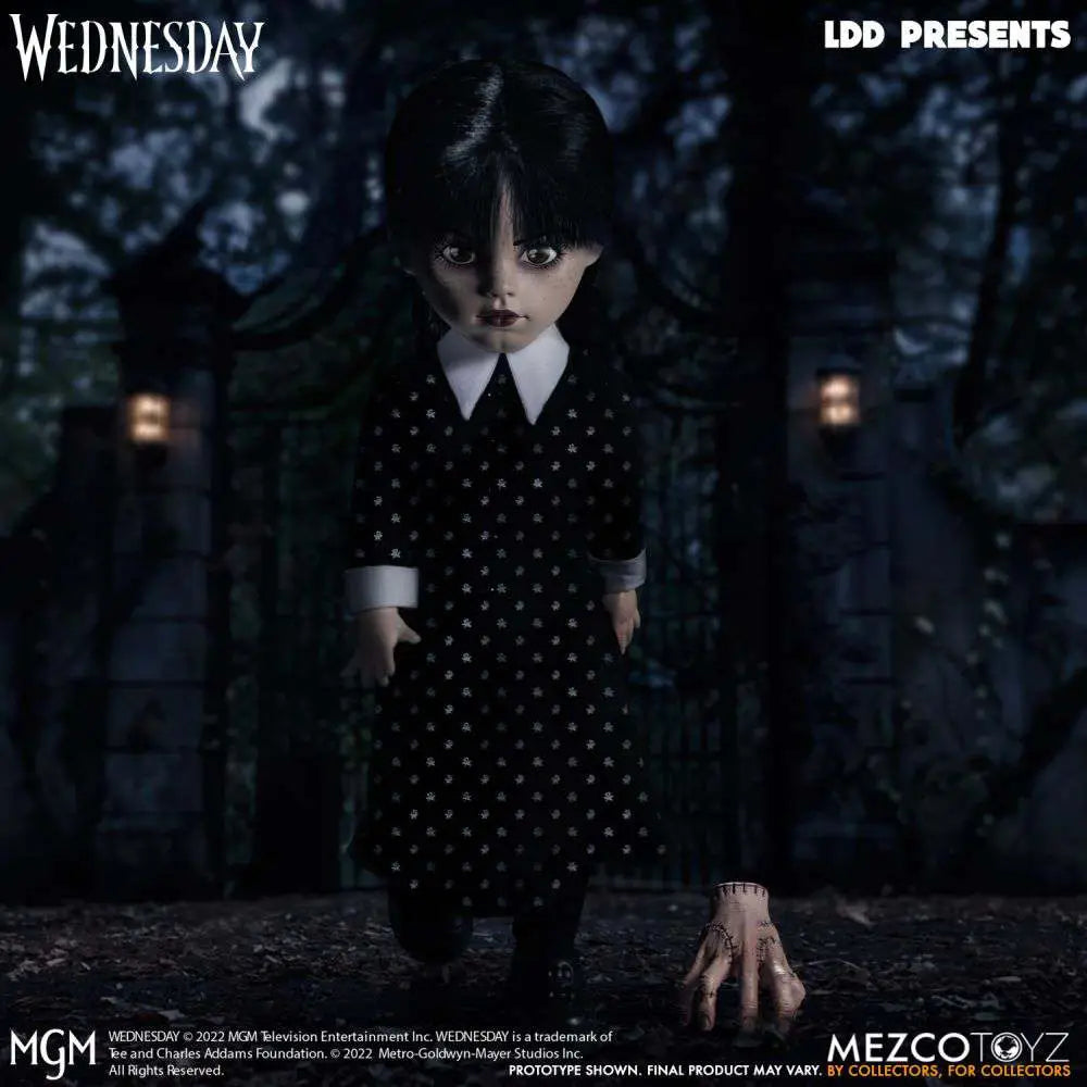 MEZCO TOYS LDD PRESENTS WEDNESDAY ACTION FIGURE 25 cm