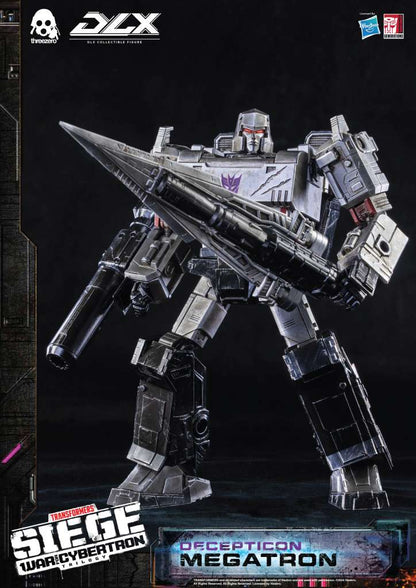 THREEA TOYS/THREEZERO TRANSFOEMERS WAR CYBERTRON TRILOGY DLX MEGATRON AF ACTION FIGURE 25 cm
