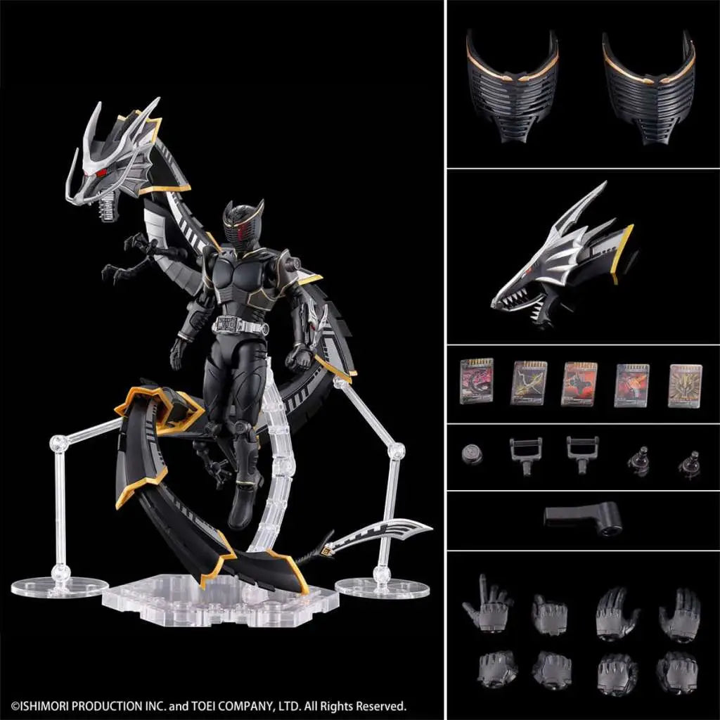 BANDAI RISE MASKED RIDER RYUGA MODEL KIT 13 cm