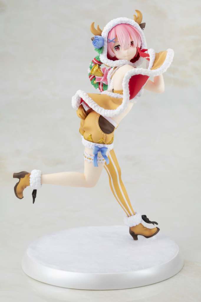 KADOKAWA RE ZERO RAM CHRISTMAS MAID VER ST STATUA 23 cm