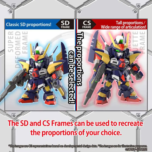 SD CROSS SILHOUETTE GUNDAM TORNADO